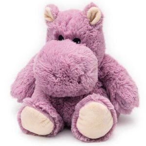 Purple Hippo Warmie Heat in microwave Real Lavender inside!